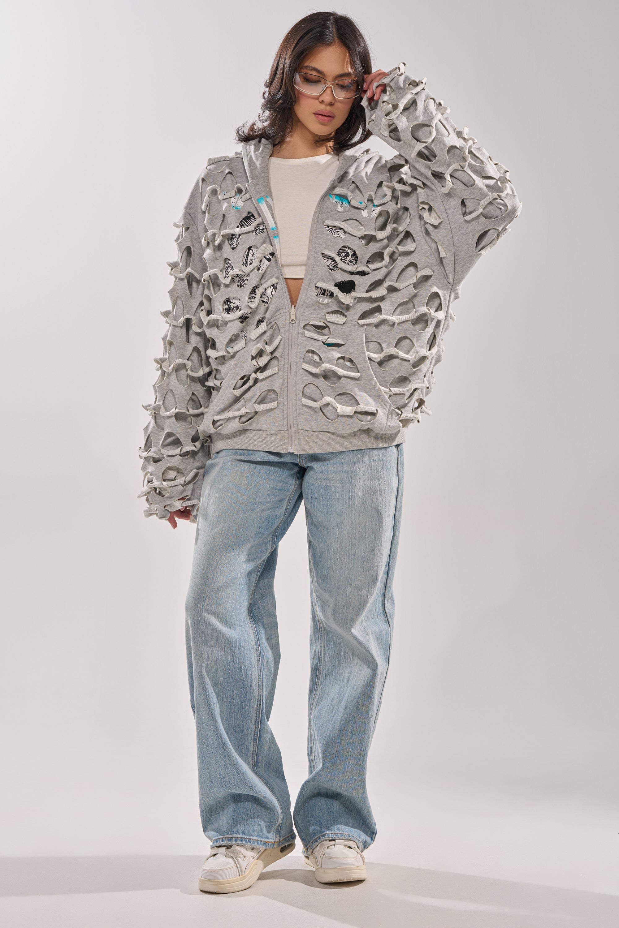 EPIC REVERSIBLE ZIP UP SWEATSHIRT