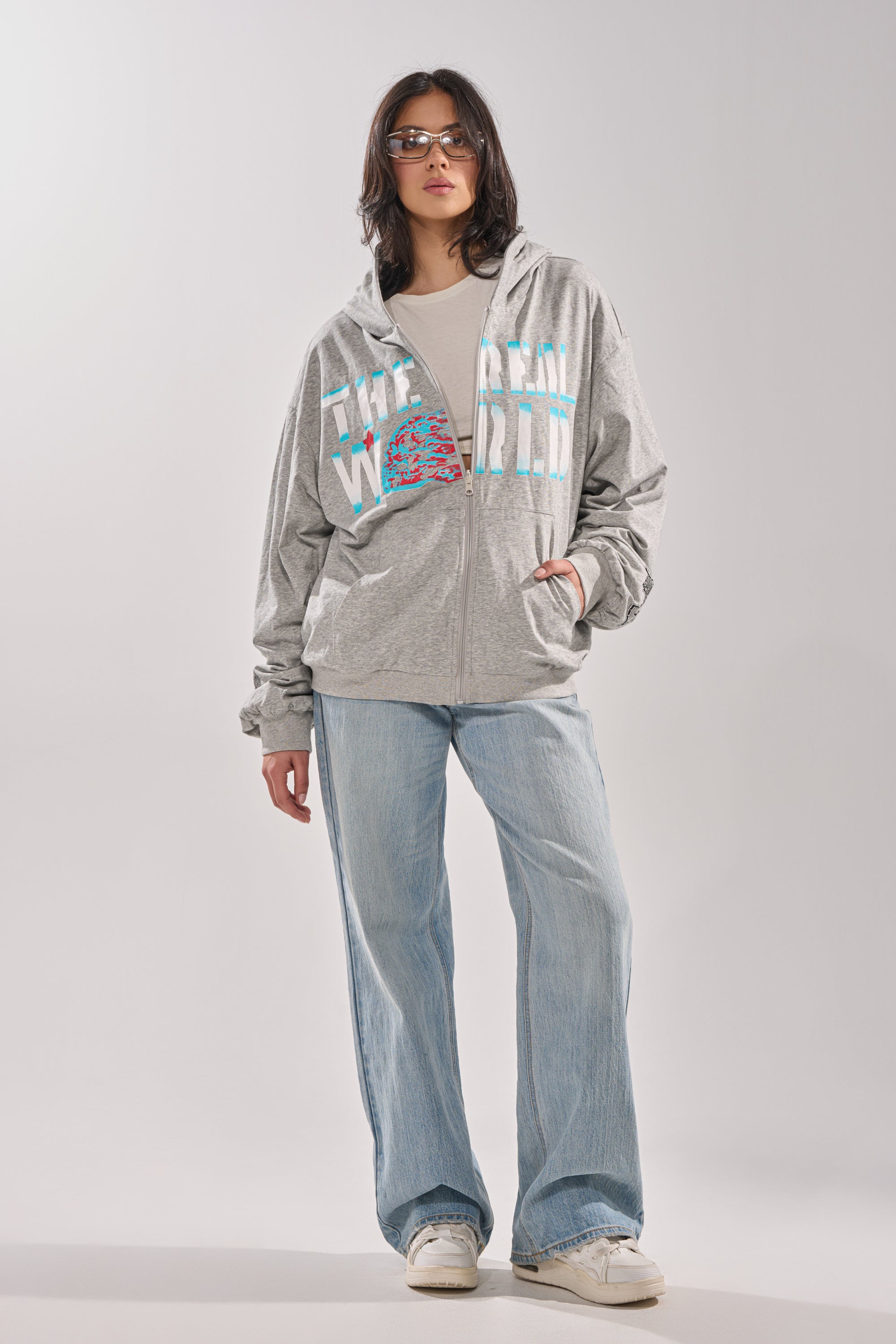 EPIC REVERSIBLE ZIP UP SWEATSHIRT
