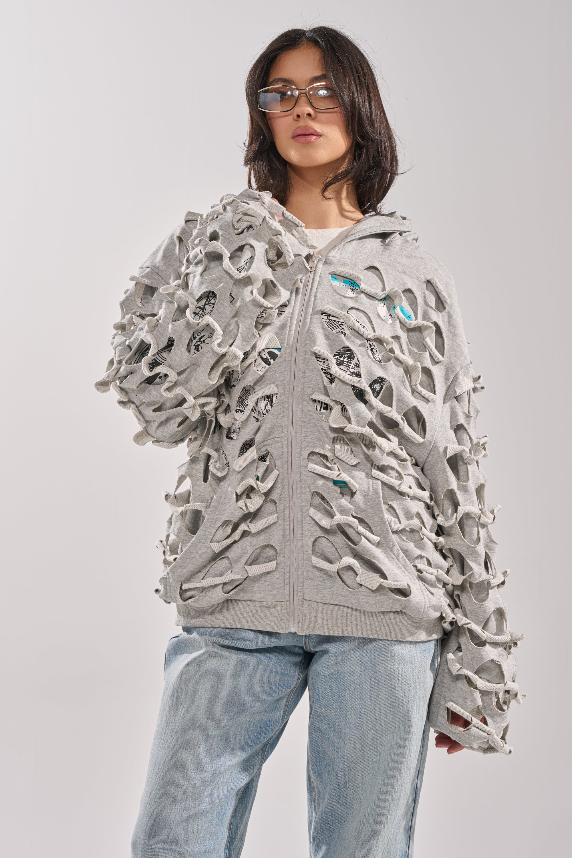 EPIC REVERSIBLE ZIP UP SWEATSHIRT