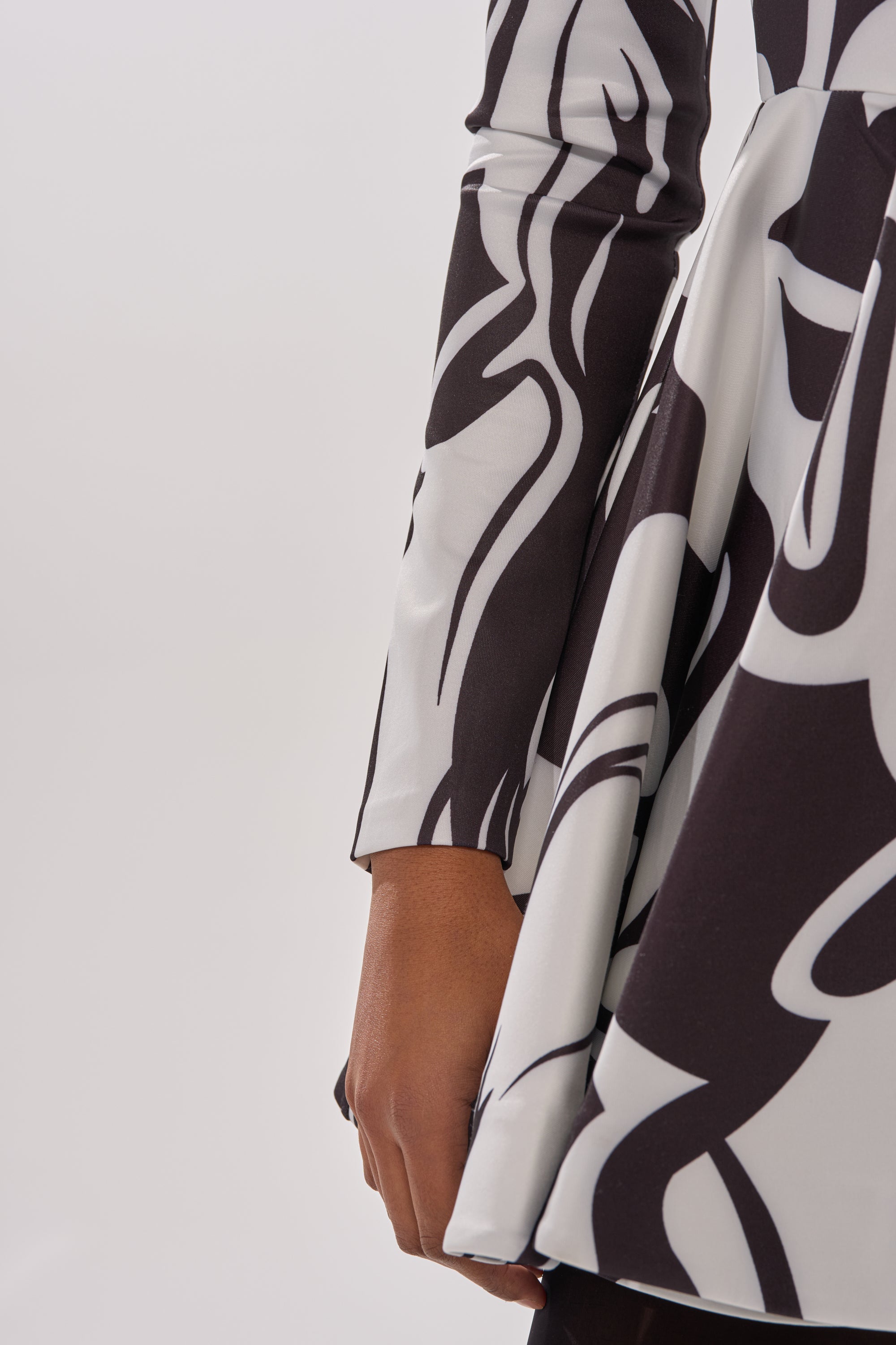 GROOVY BABY MOCKNECK MINI DRESS