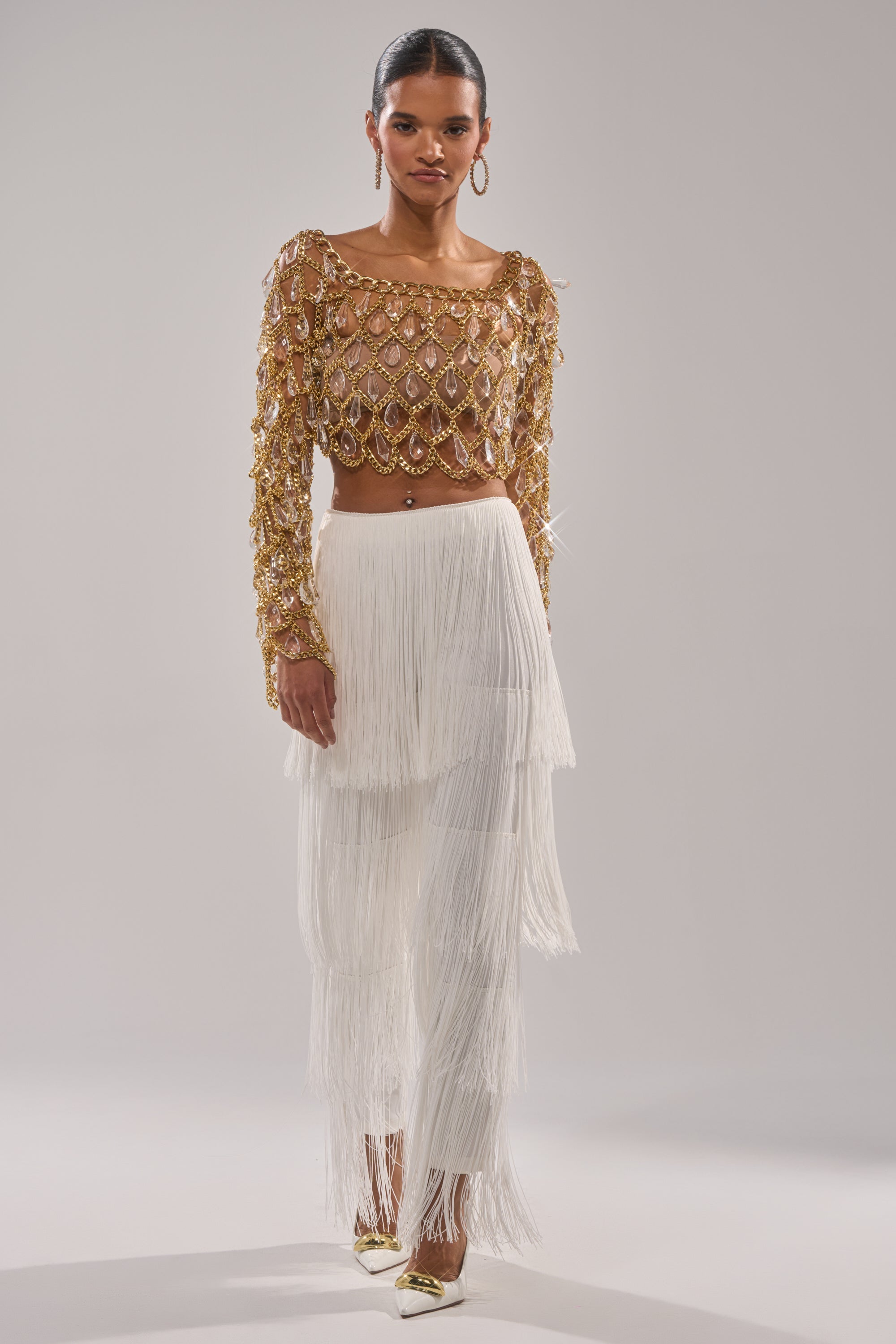 GLAM BABY CHAIN TOP