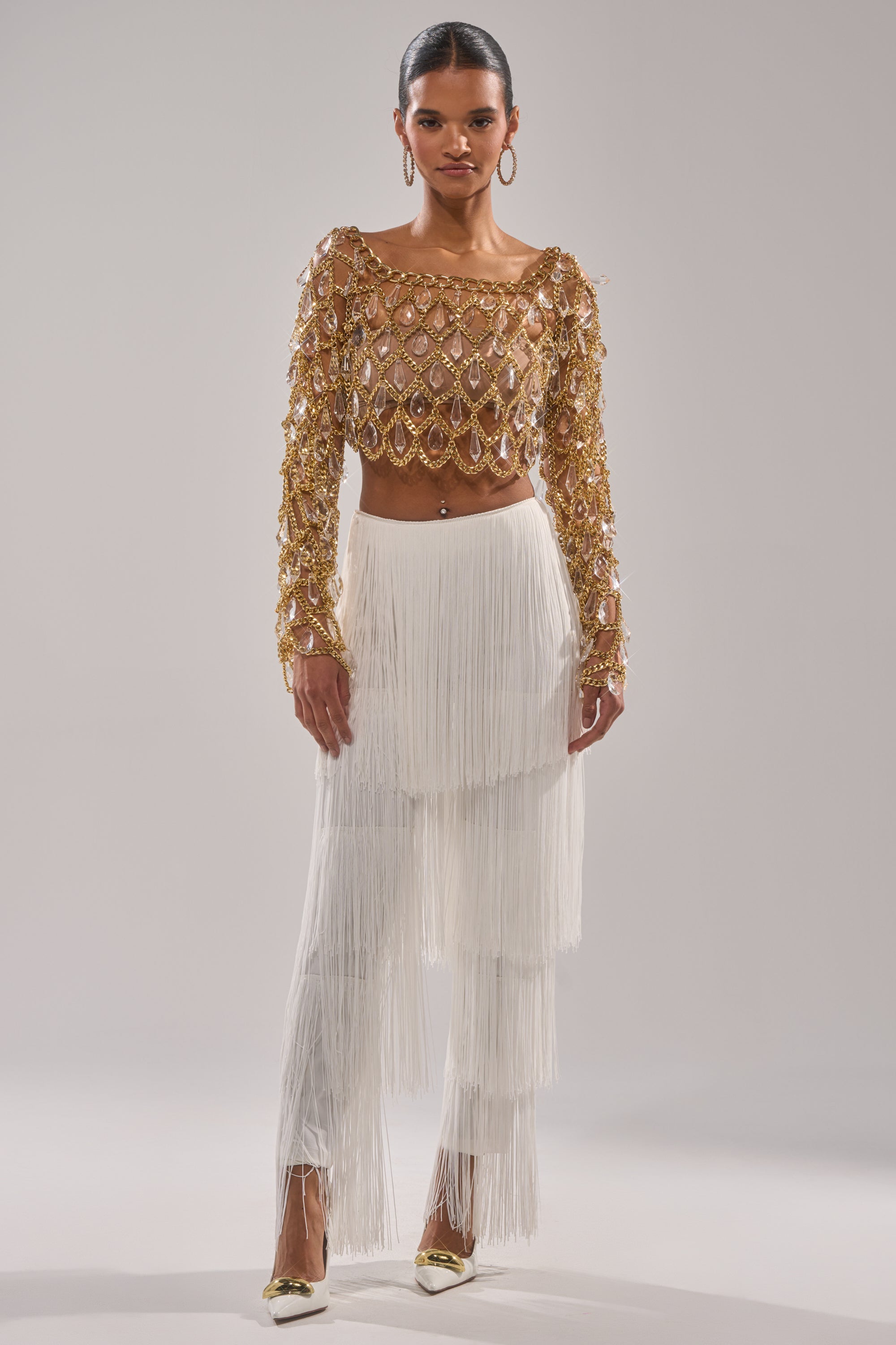 GLAM BABY CHAIN TOP