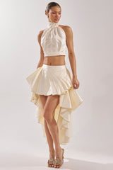 IT WAY EASY HIGH LOW SKIRT
