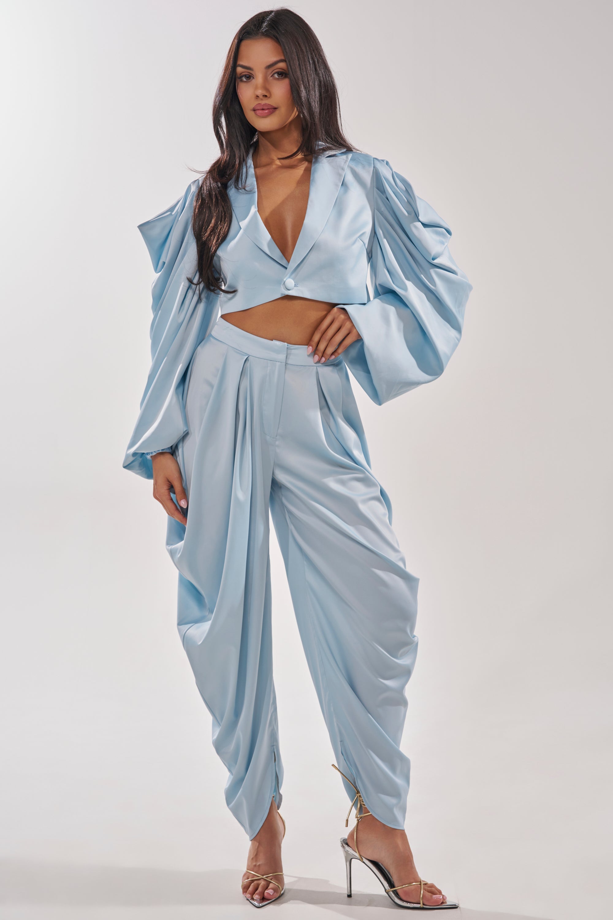 DRIP DRIP CROPPED BLAZER
