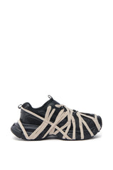 AZALEA WANG SELIE BLACK LACE UP SNEAKER