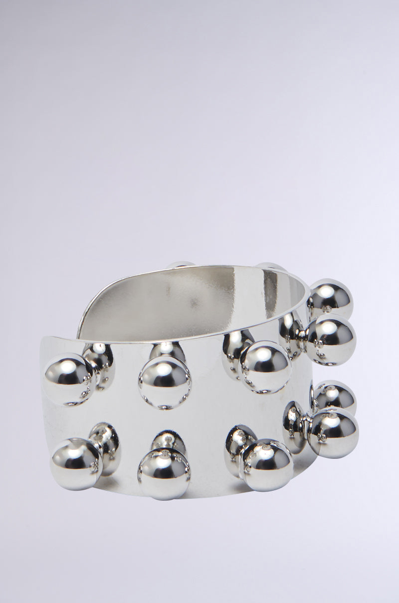 WHAT A STUD SILVER CUFF