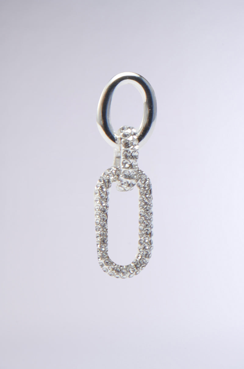 PAVE DANGLE EARRING