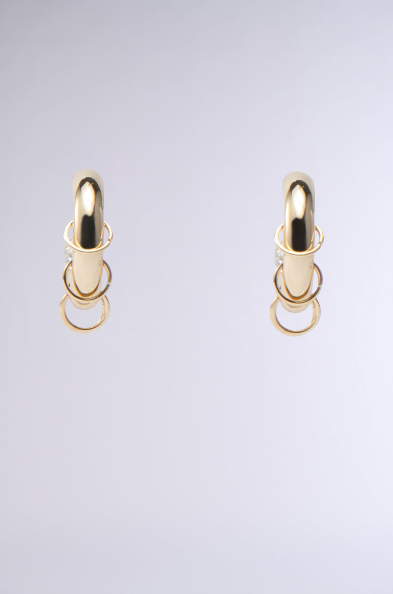 FEEL THE ENERGY GOLD EARRING