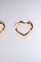 LOVE KILLS GOLD EARRING