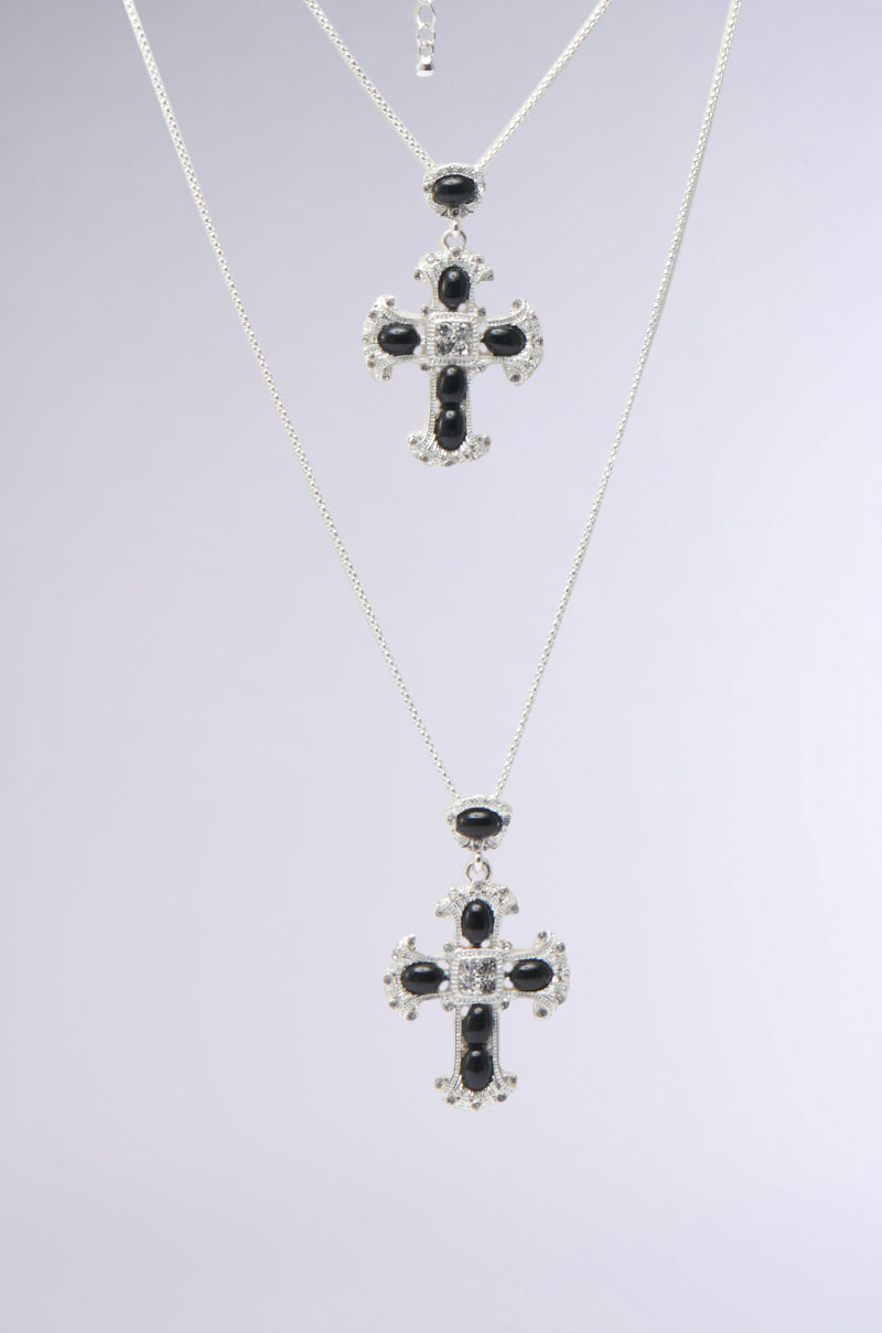 IN MY PRAYERS SILVER NECKLACE
