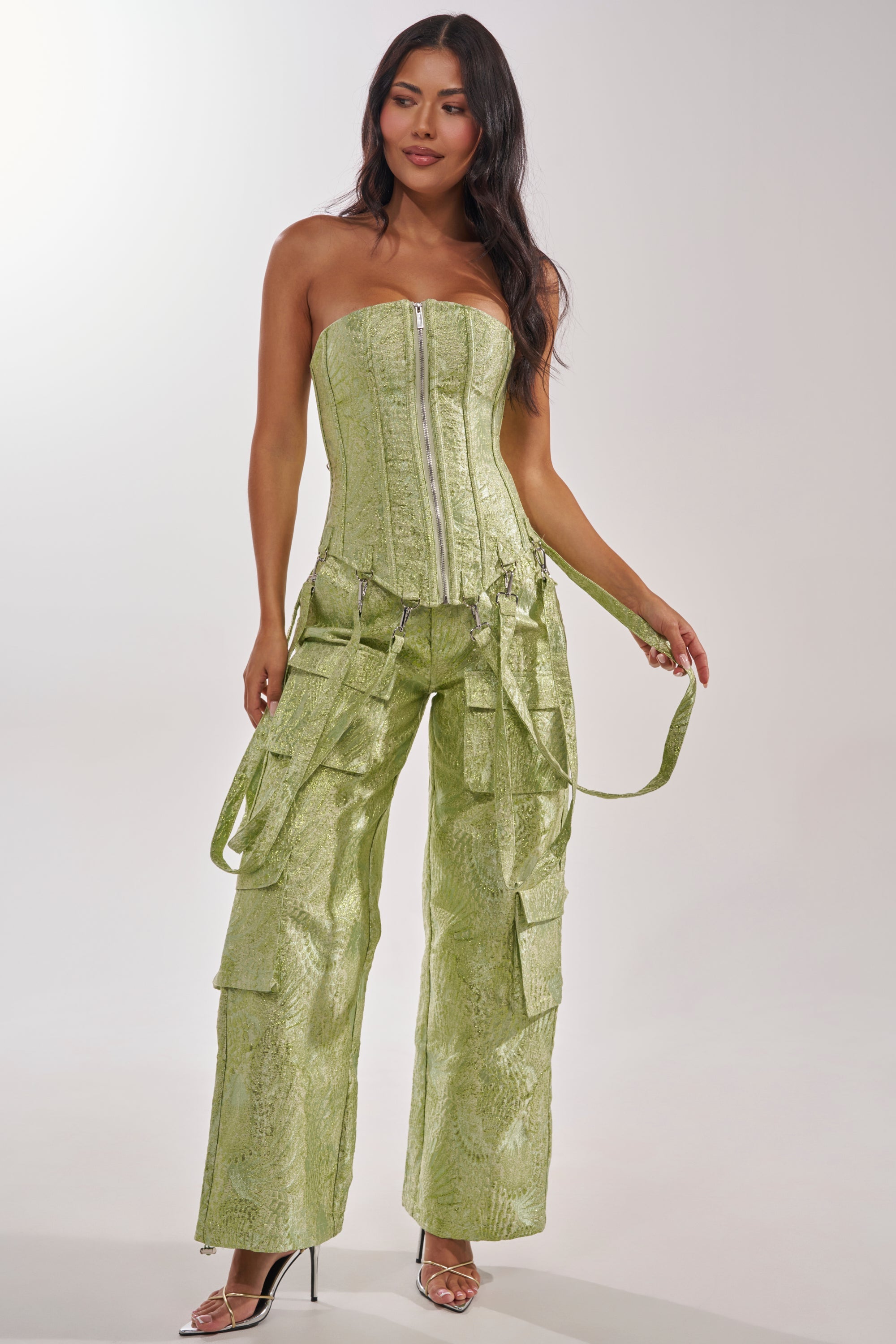 ENVY ME BROCADE PANT