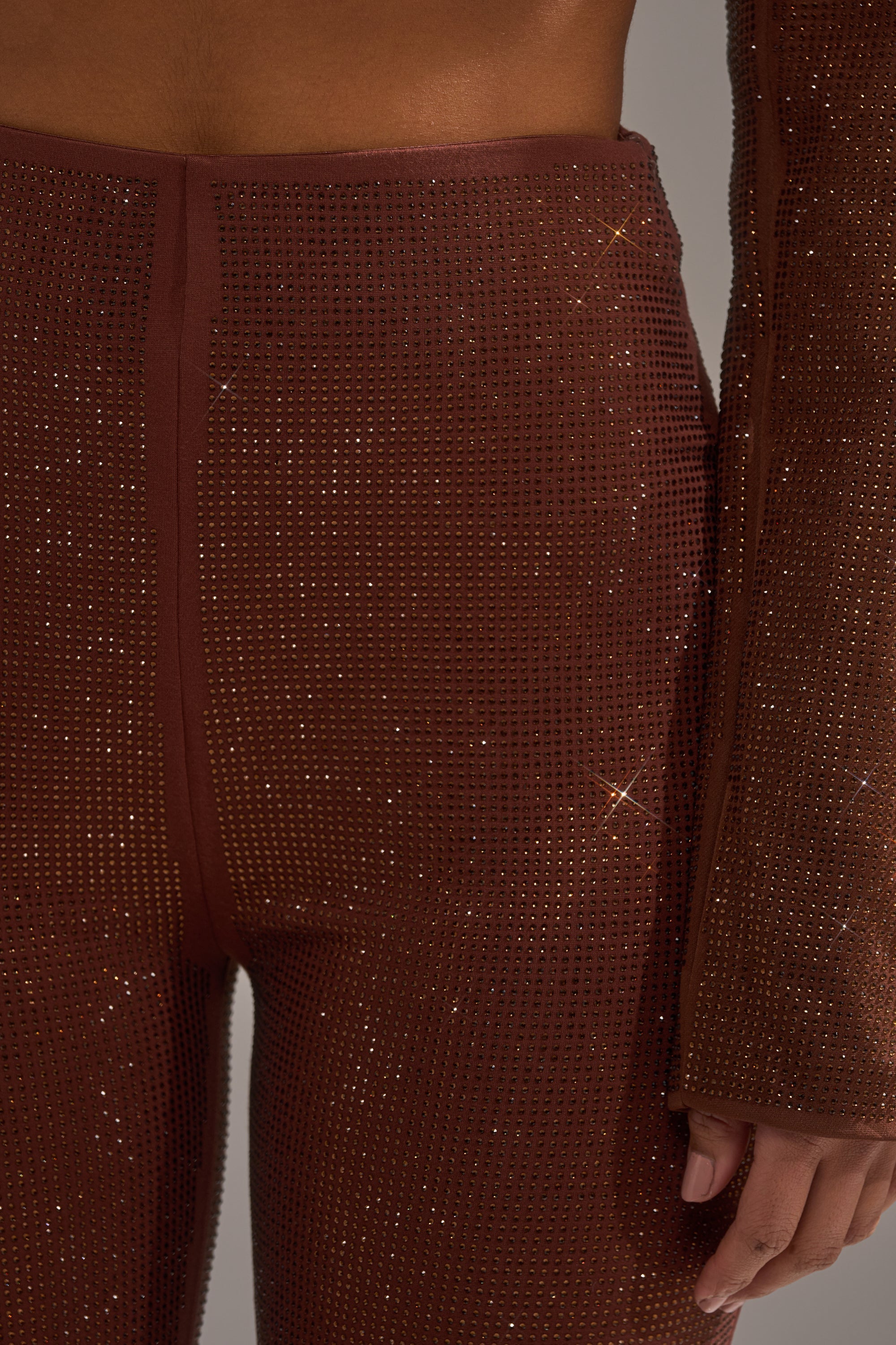 MAKE A TOAST RHINESTONE PANT