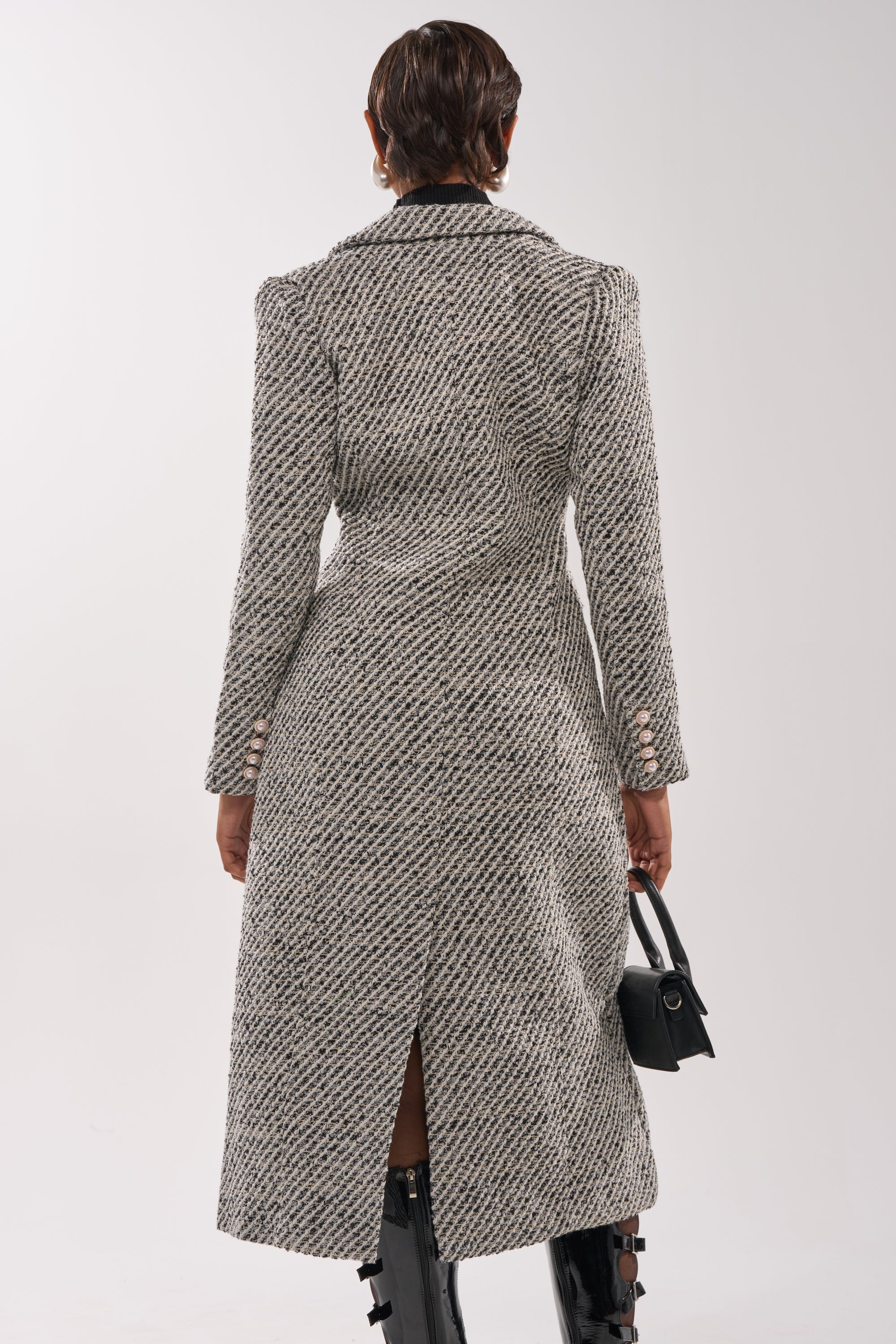 SEVILLE TWEED TRENCH