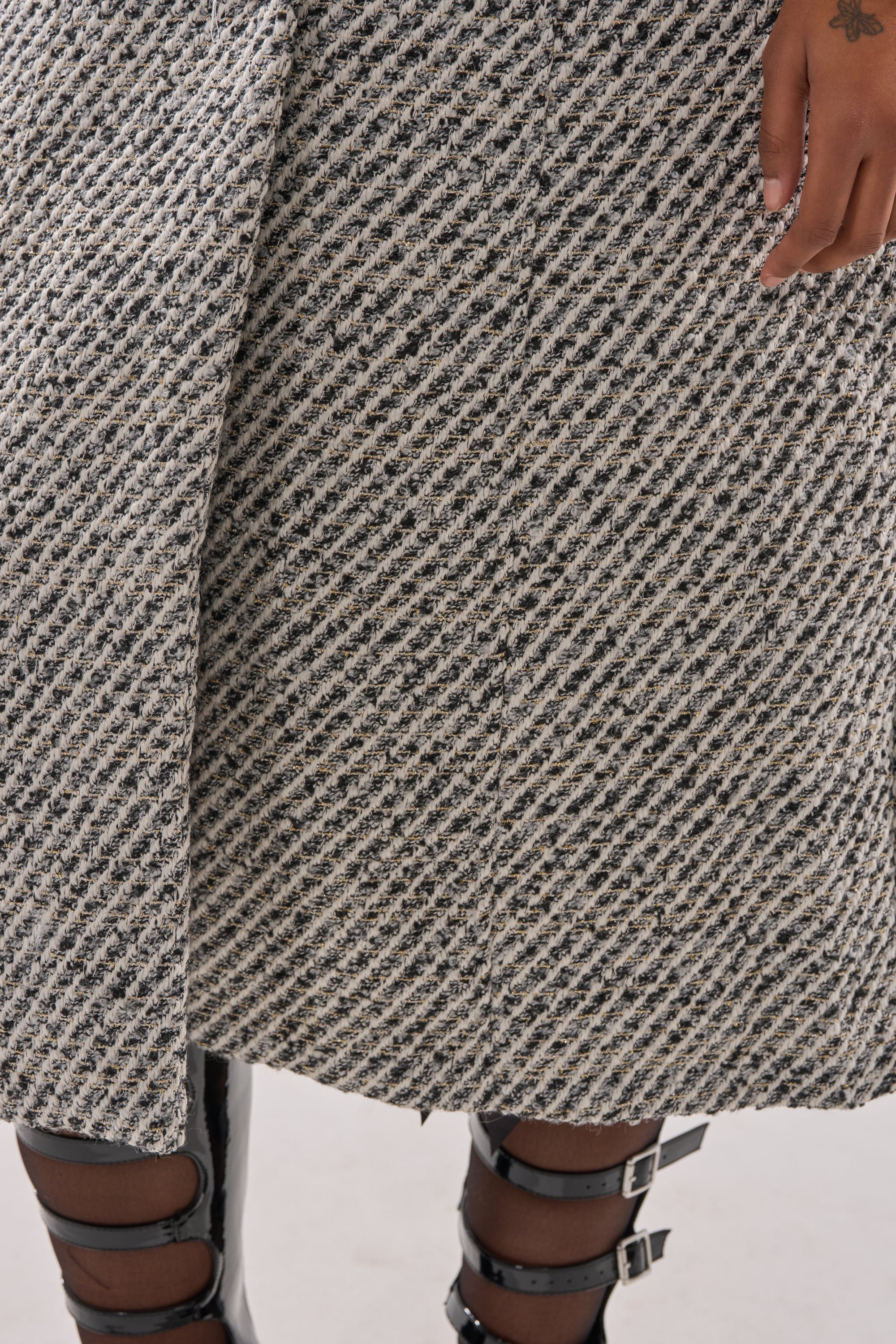 SEVILLE TWEED TRENCH