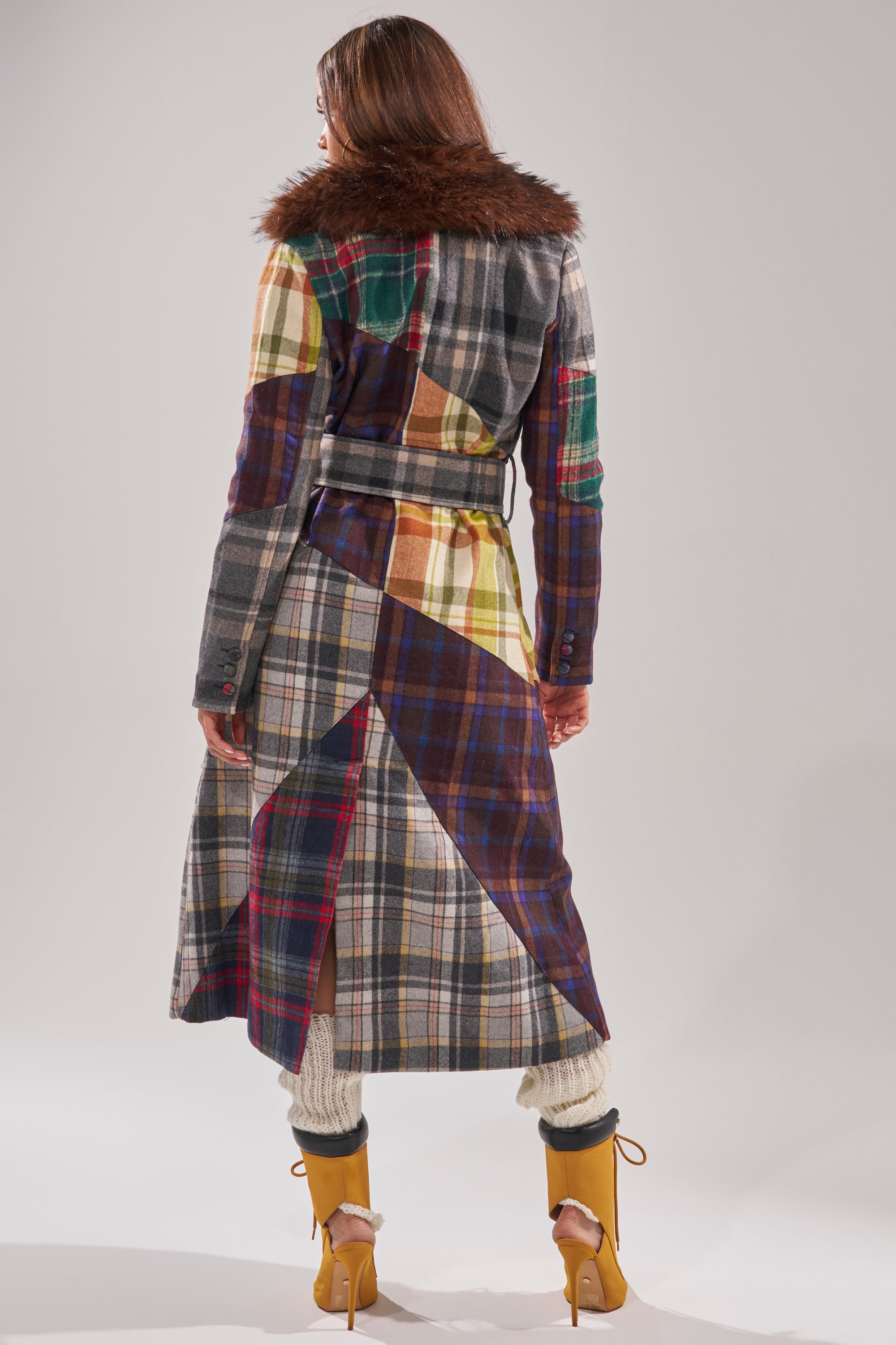 RILEY PATCHWORK TRENCH