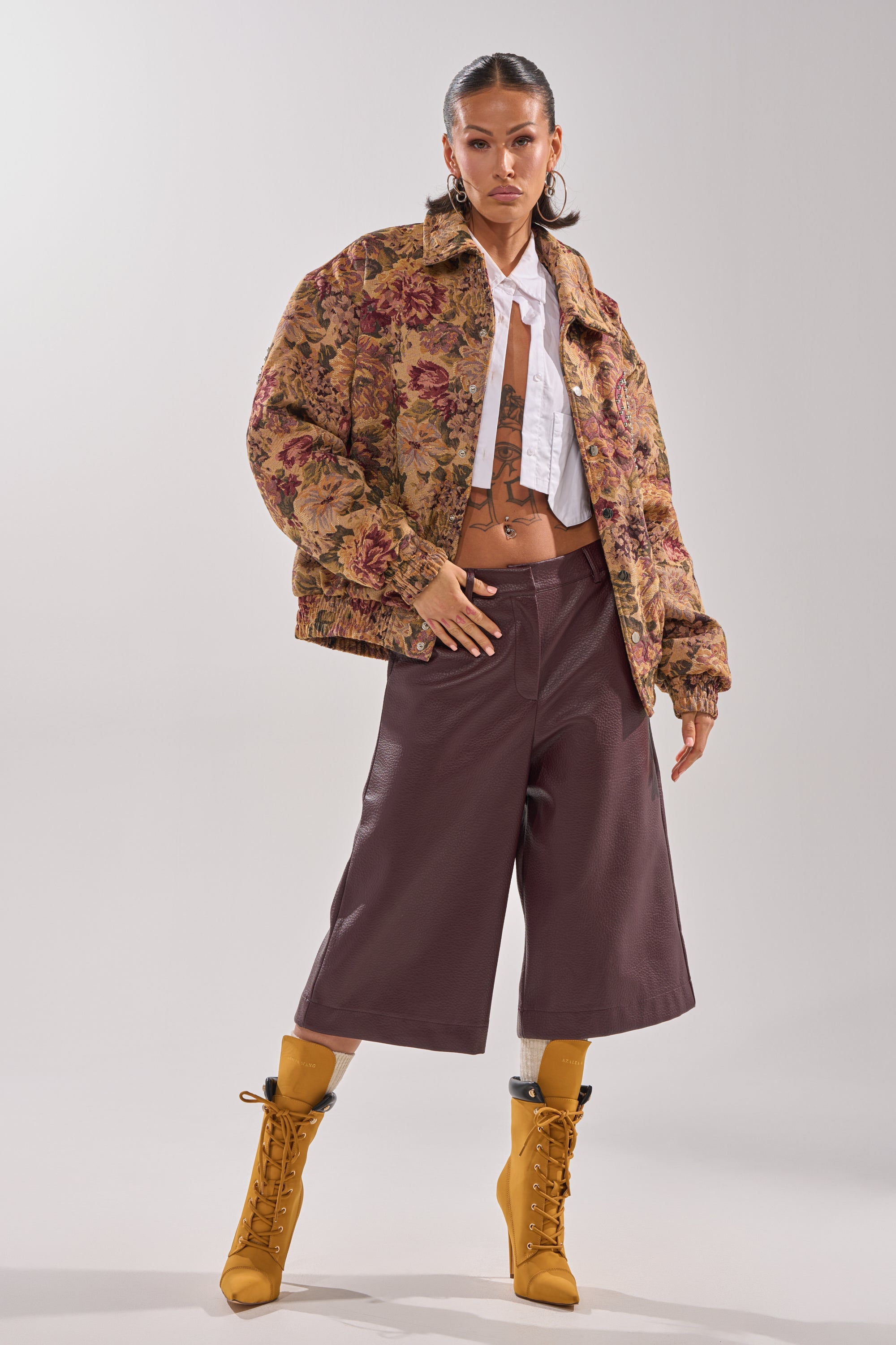 SLIDE ON ME TAPESTRY BOMBER