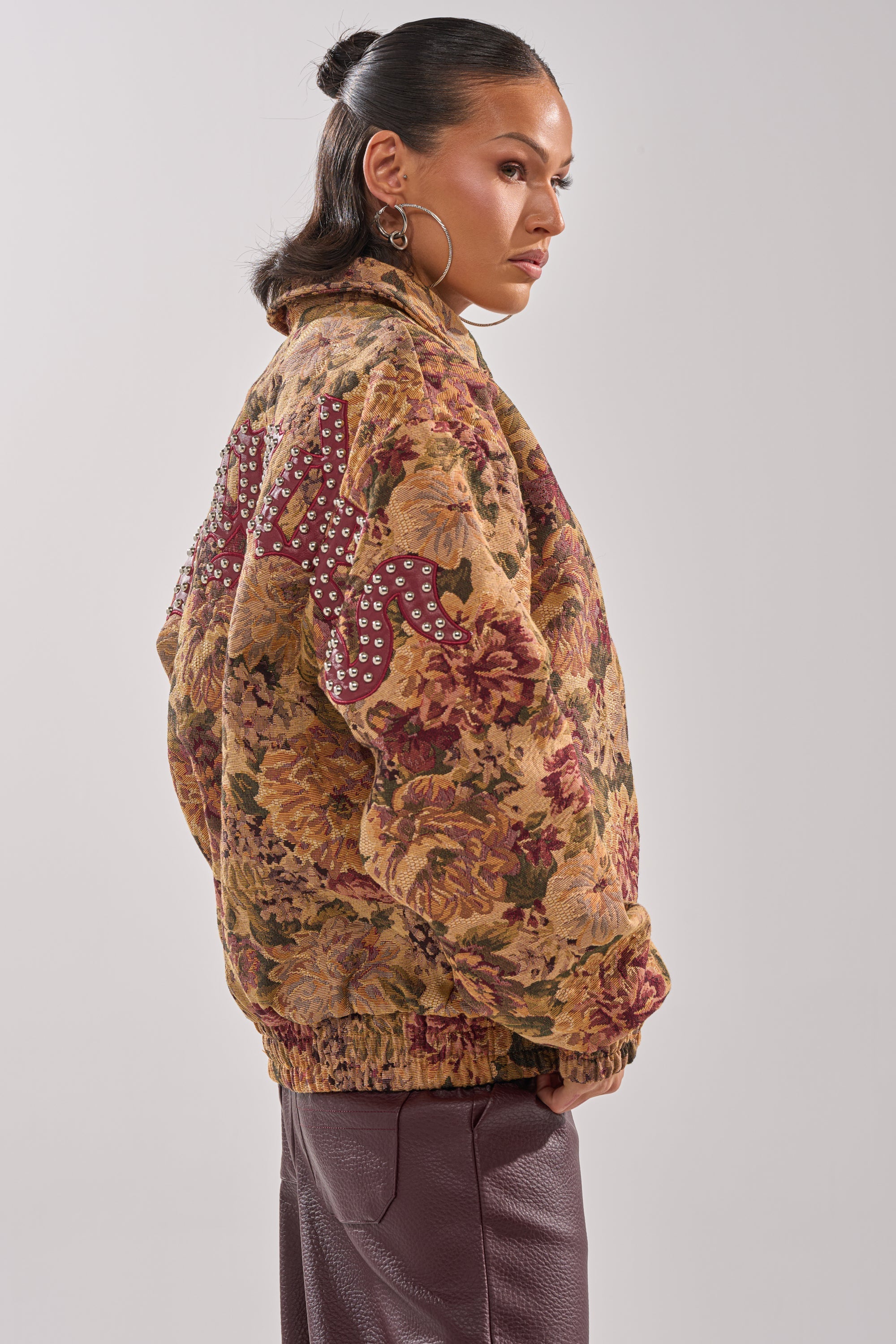 SLIDE ON ME TAPESTRY BOMBER