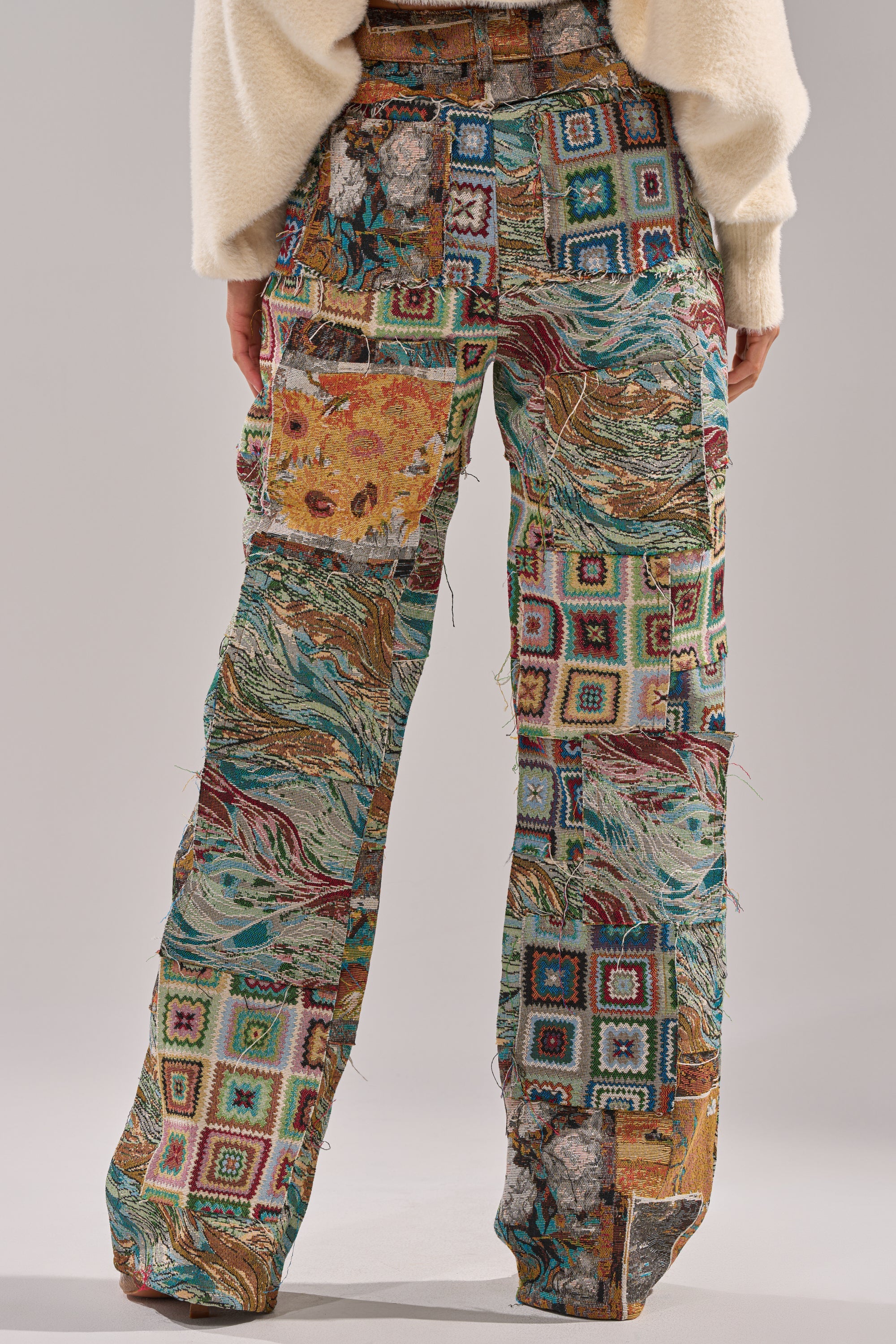 WILD PATCHWORK TROUSER