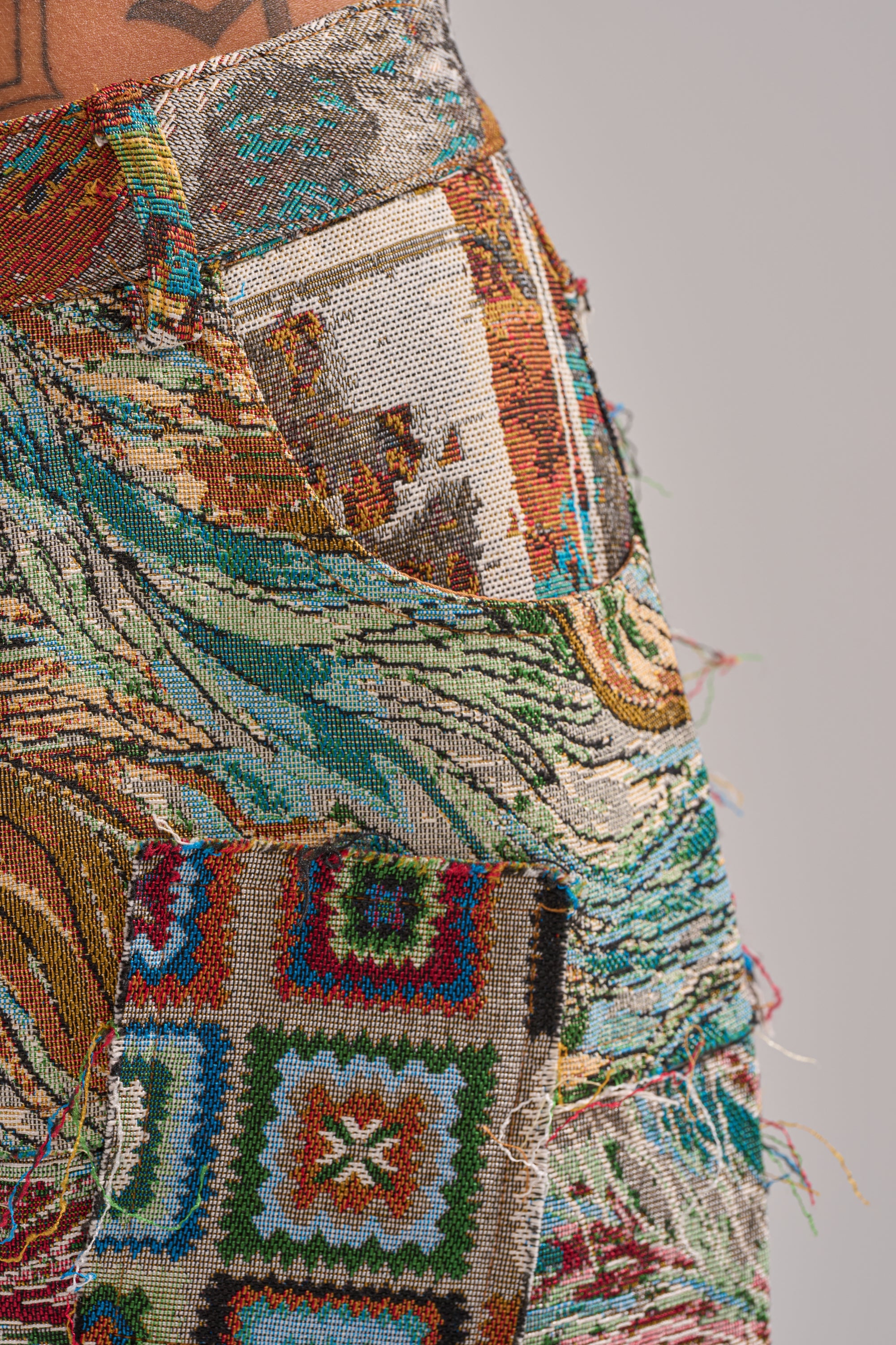 WILD PATCHWORK TROUSER