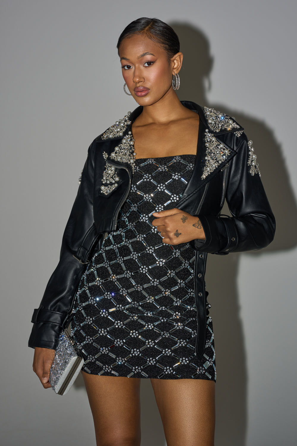 REINA EMBELLISHED MOTO