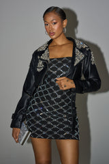 REINA EMBELLISHED MOTO