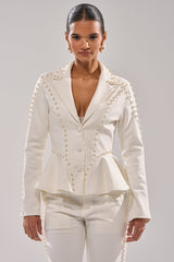 CHLOE PEARL BLAZER