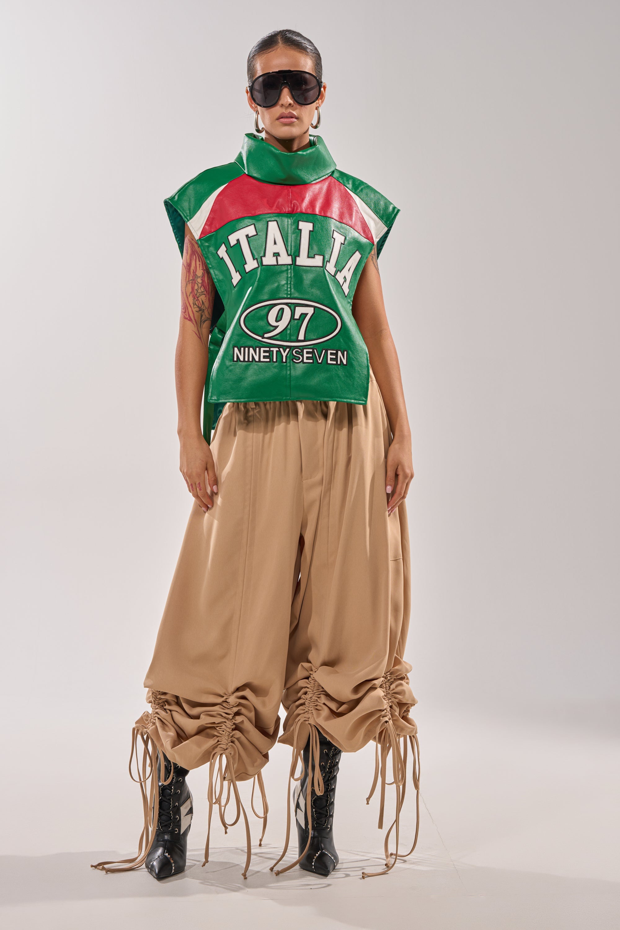 CATCHING FLIGHTS EMBROIDERED VEST