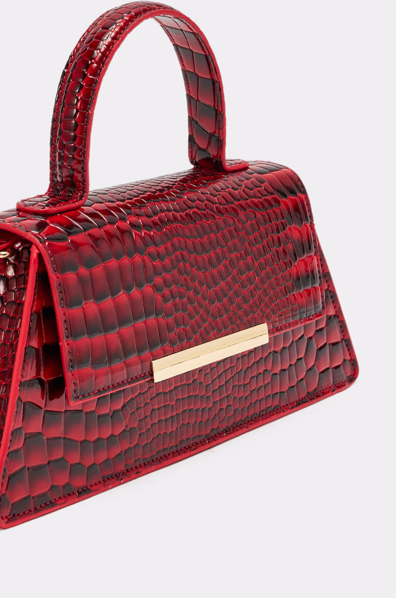DAY FAUX CROC PURSE