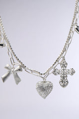 IT GIRL SILVER NECKLACE