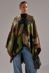 YOU CAN'T SEE ME CAMO PONCHO