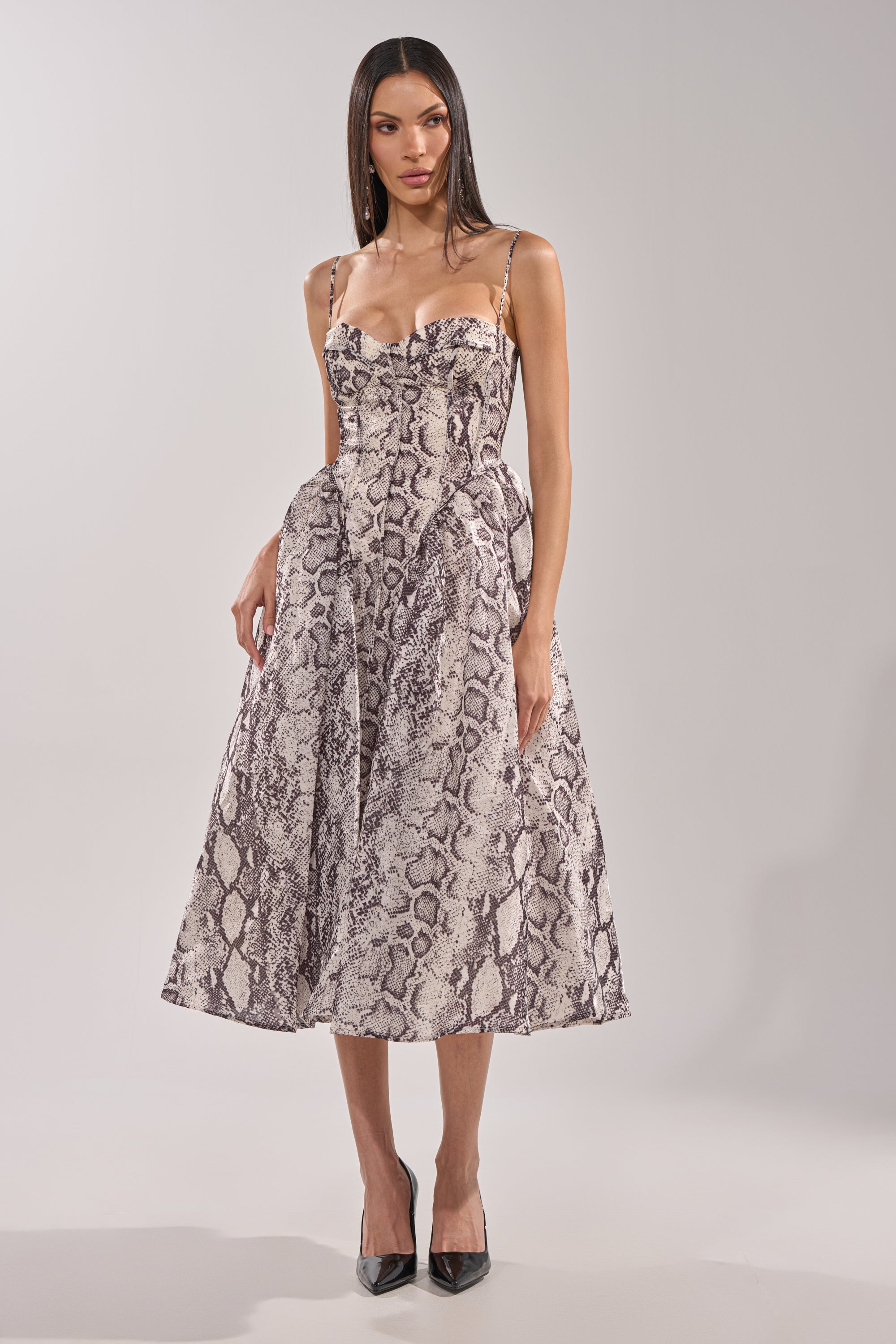 SNAKE BABE MAXI DRESS