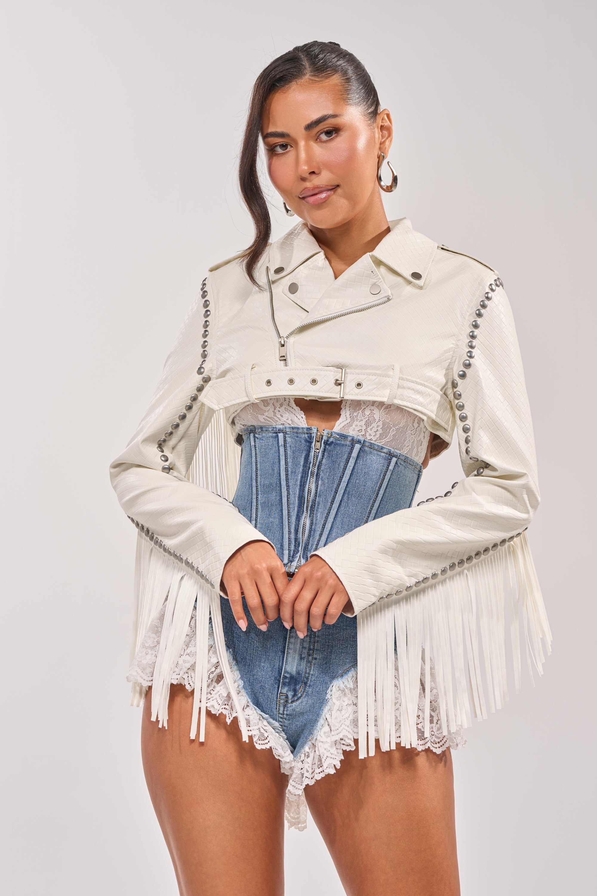 RYDER WOVEN FRINGE MOTO