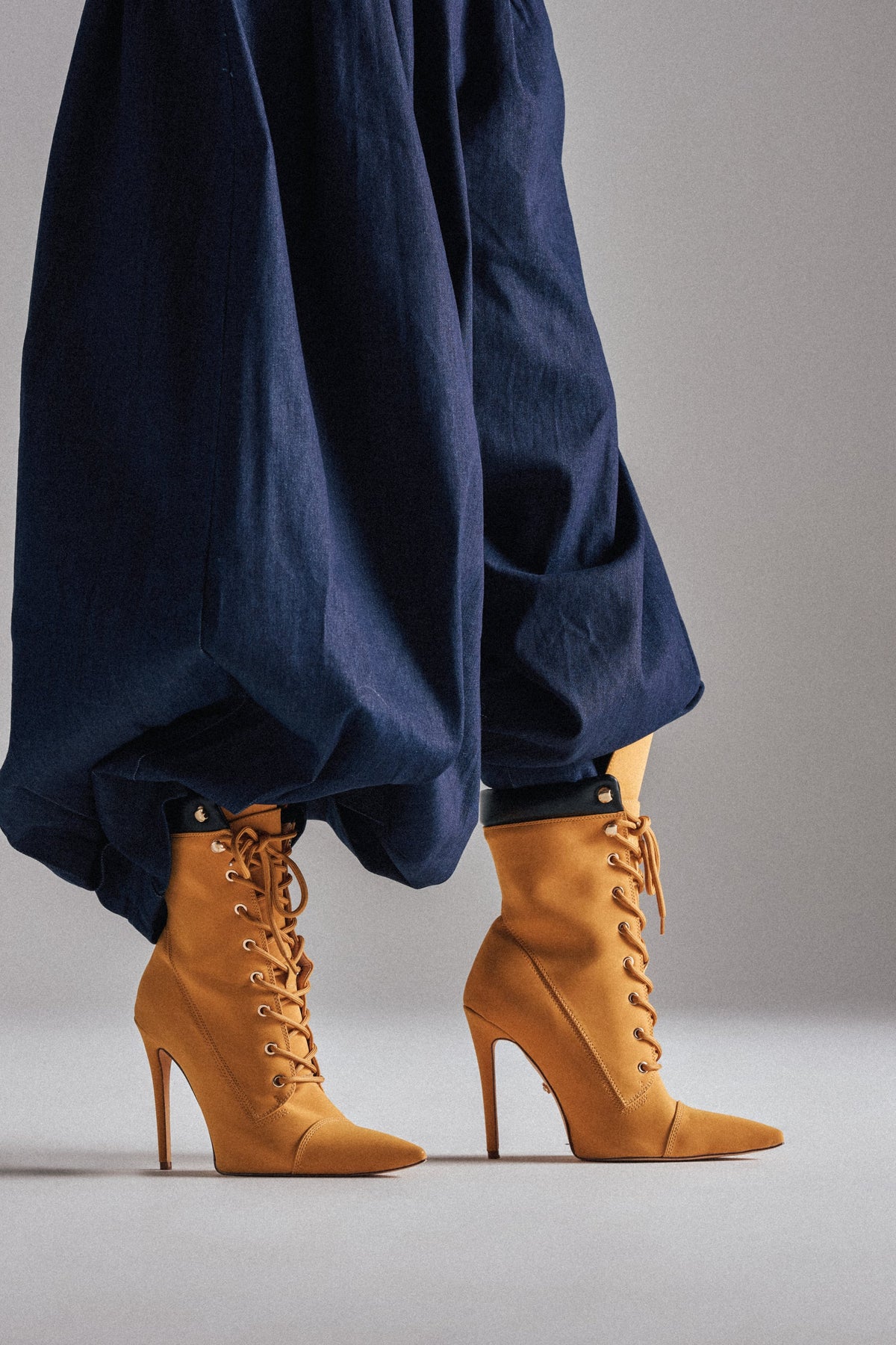 AZALEA WANG XIOMARAN YELLOW BOOTIE