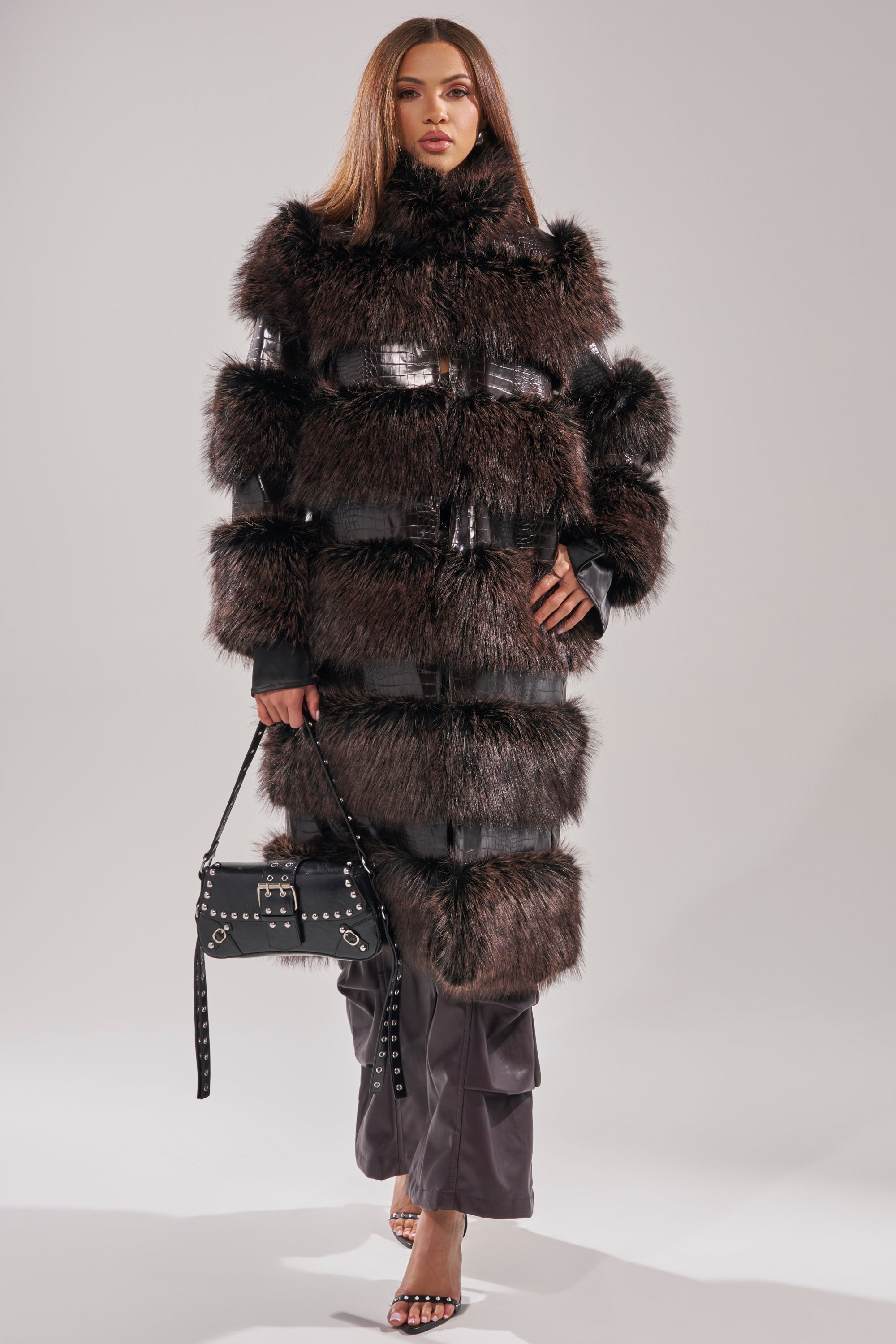 MOXIE FUR TRIM TRENCH
