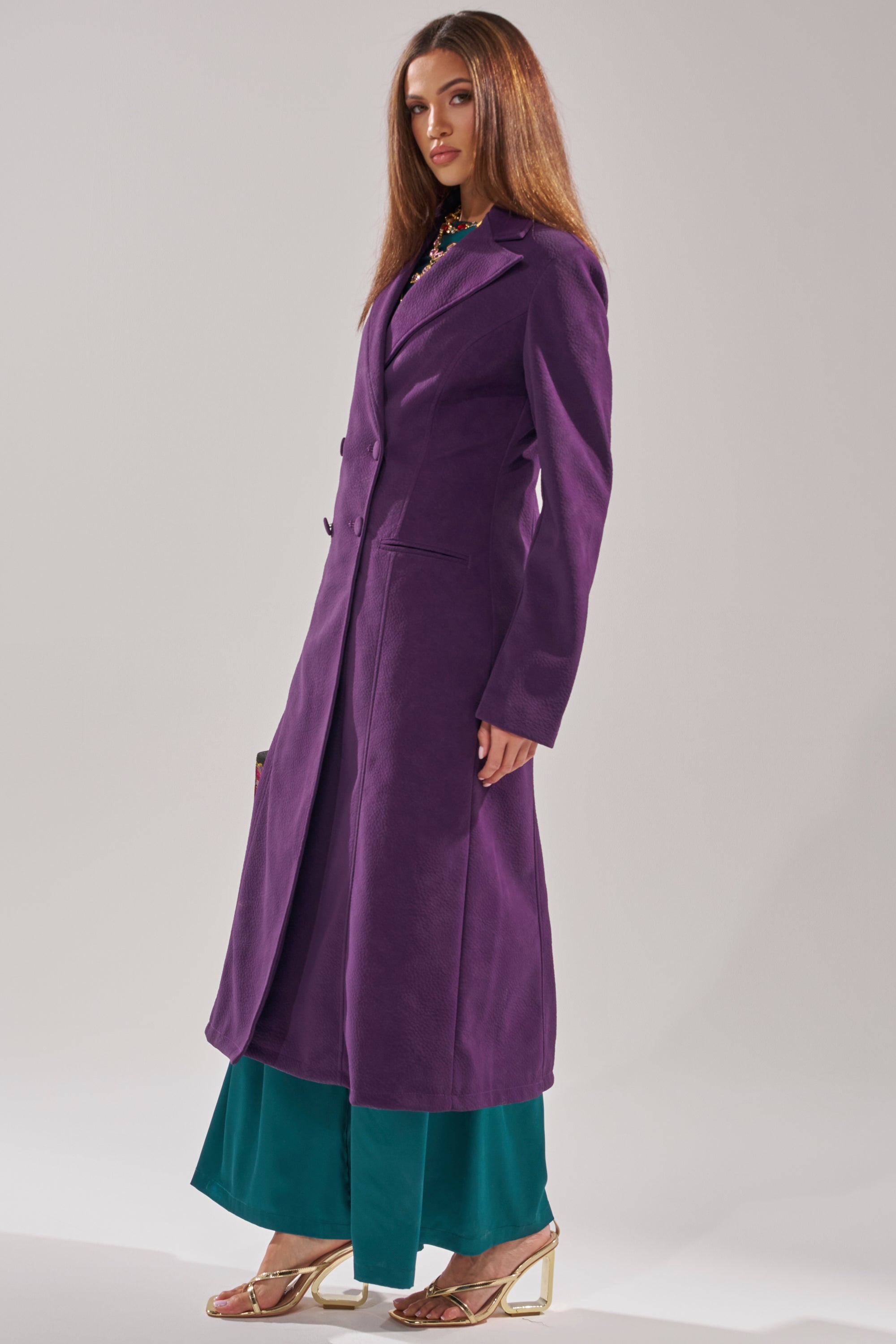 MAEVE SUEDE FEEL TRENCH
