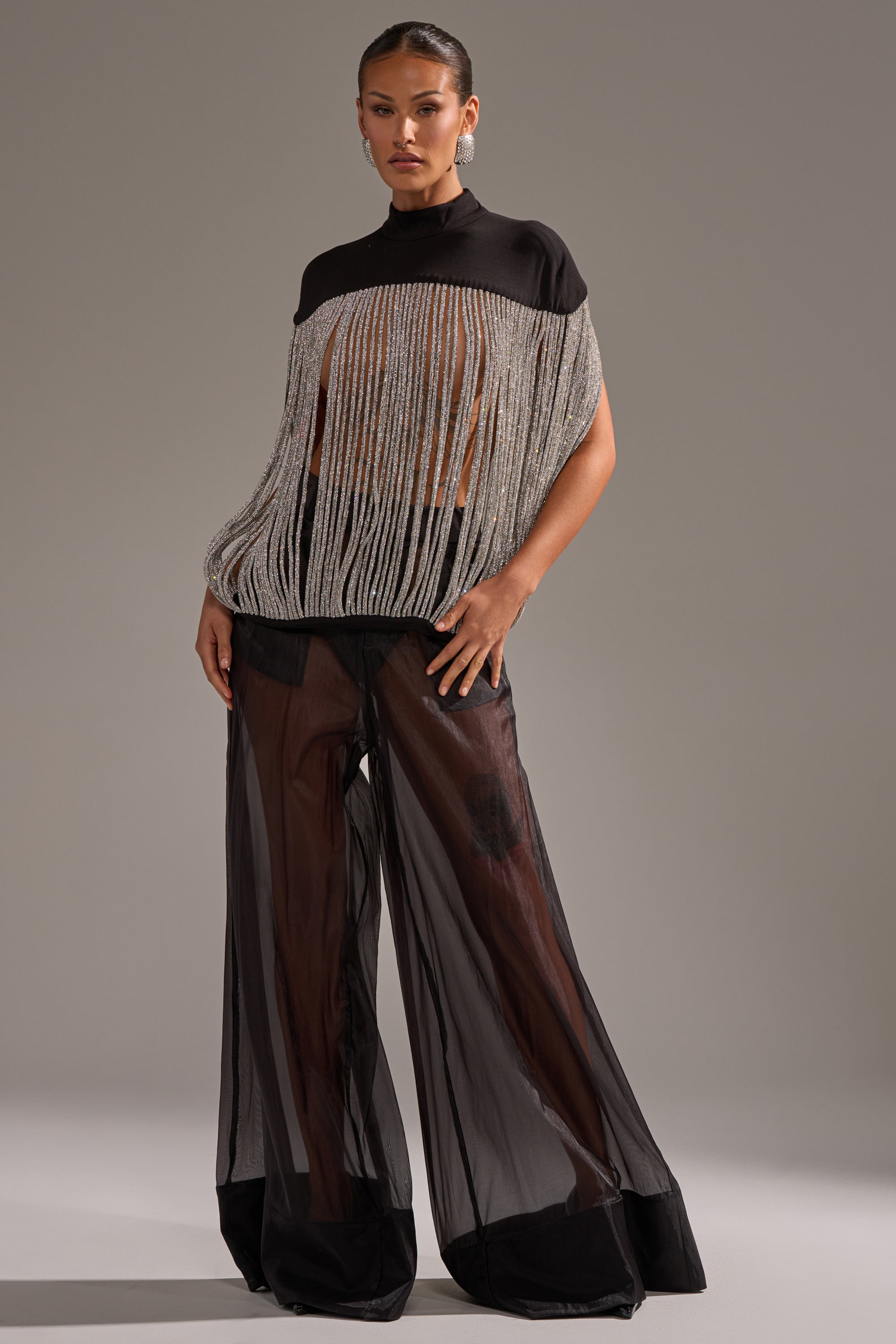 DRIPPING IN DIAMONDS BLOUSE