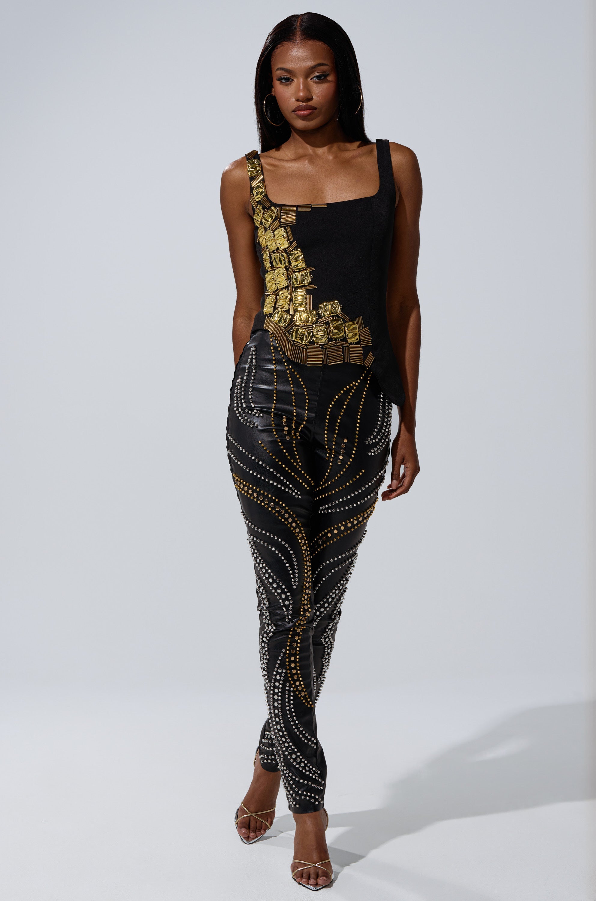 LETS GET FUNKY BEADED LEGGING