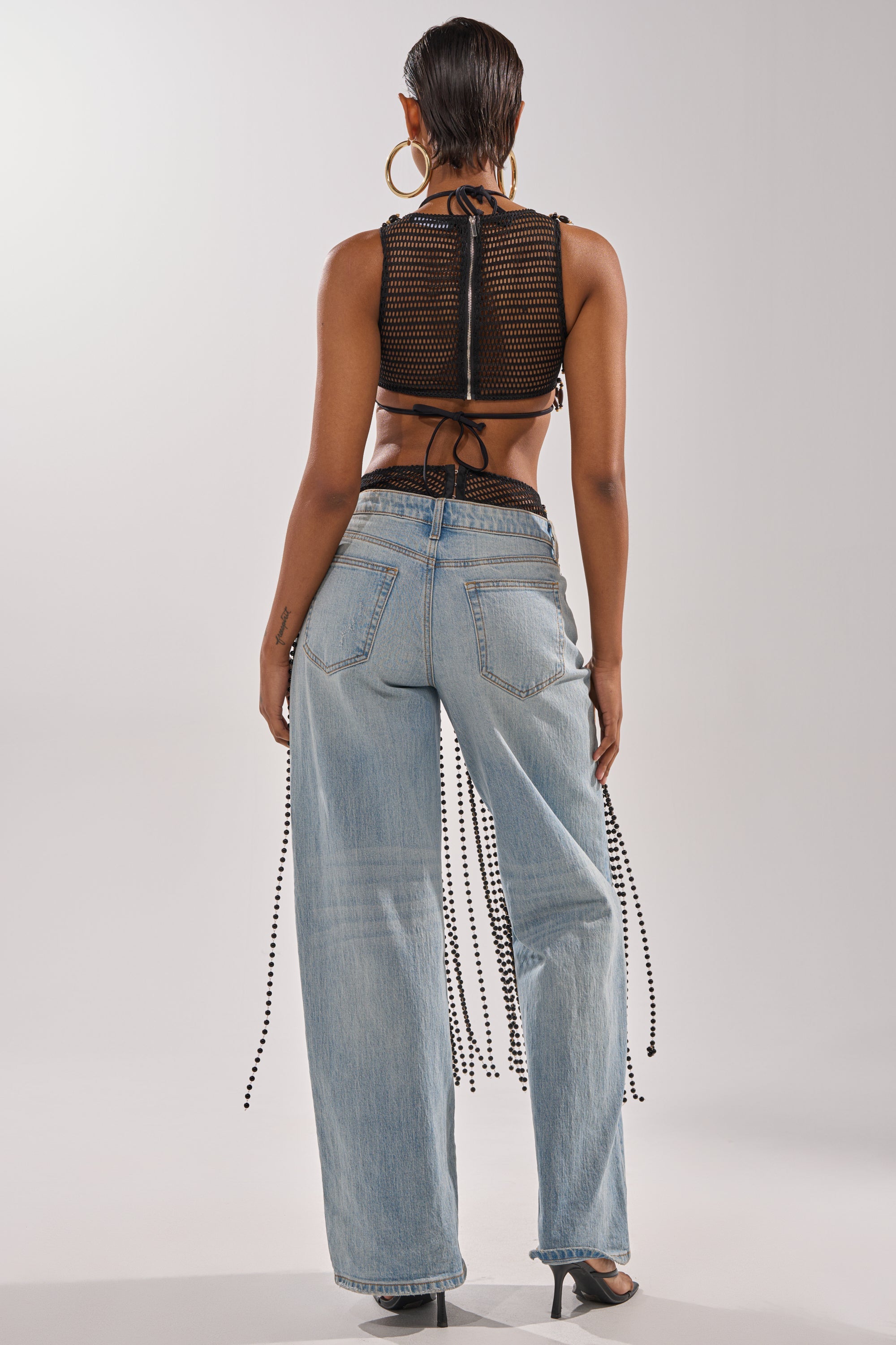 DRIP DRIP CROCHET BLOUSE