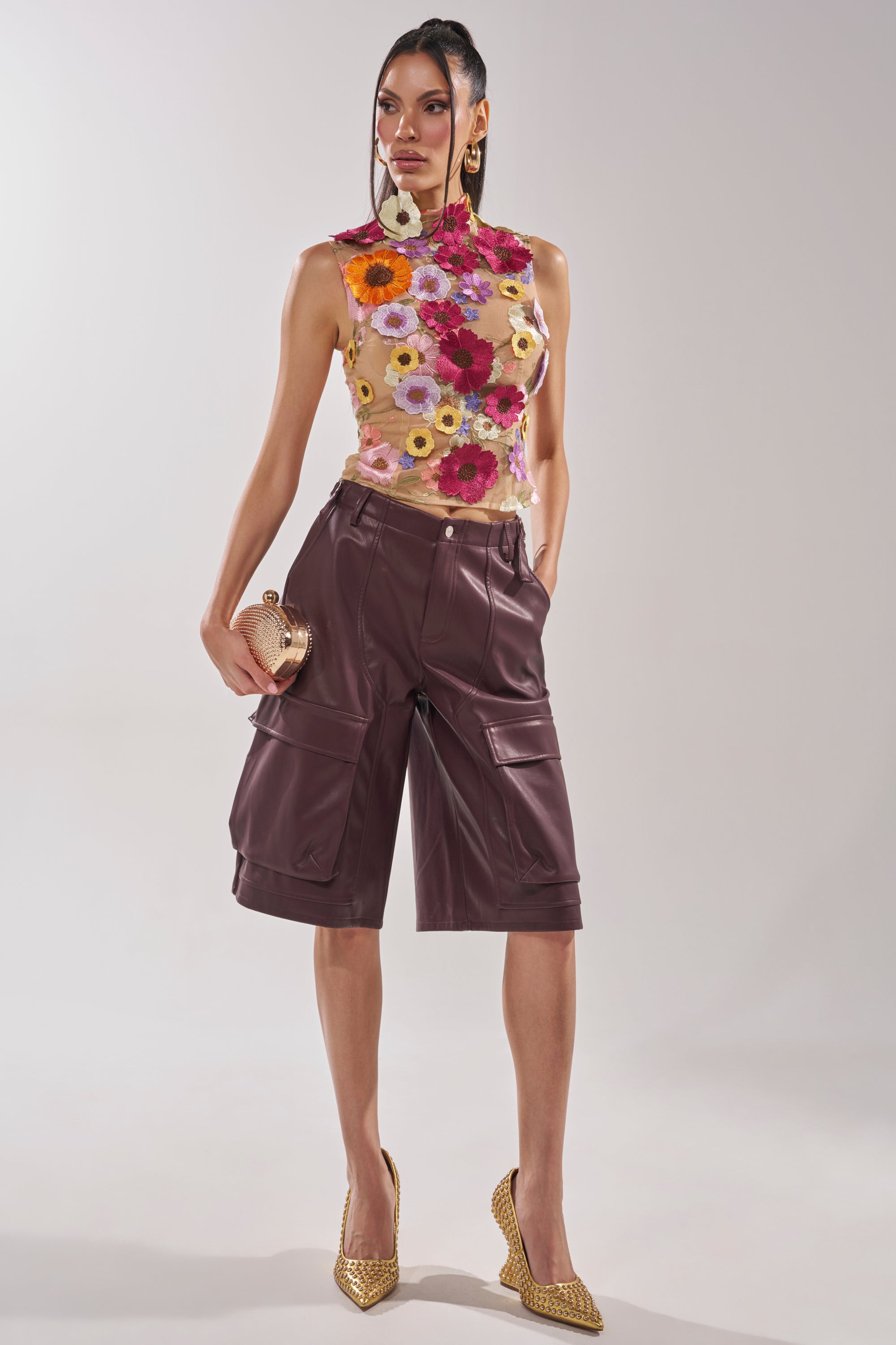 WHERE THIS FLOWER BLOOMS MESH TOP