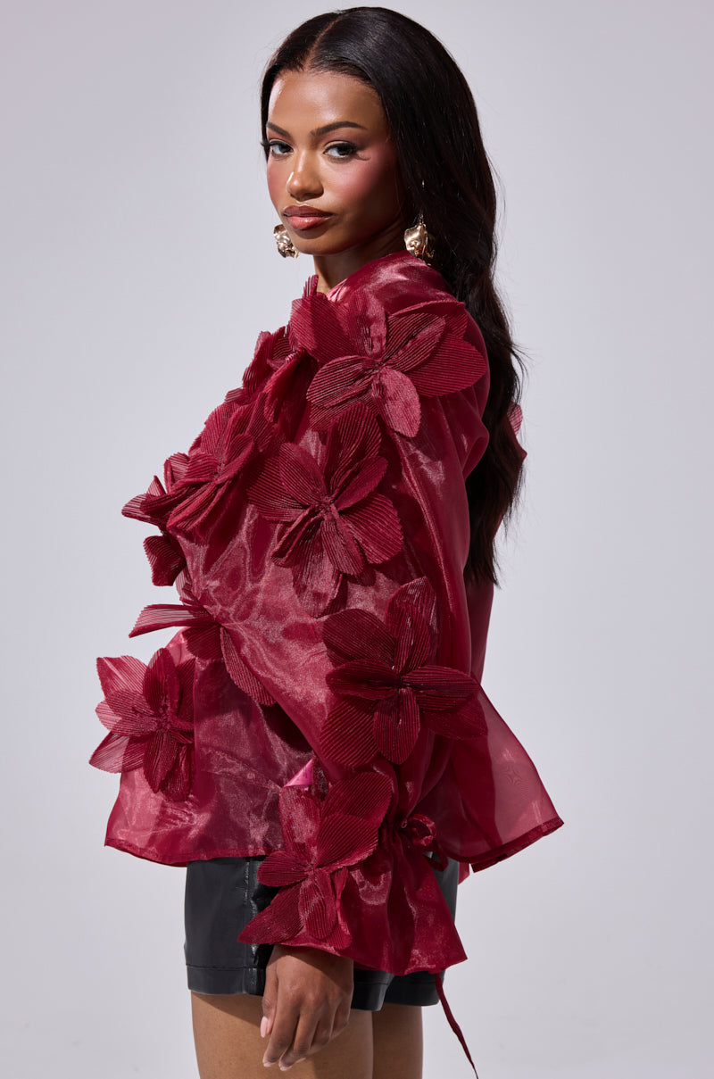 FLOWER POWER BLOUSE