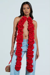 EXTREME LENGTHS ROSE NECKLACE