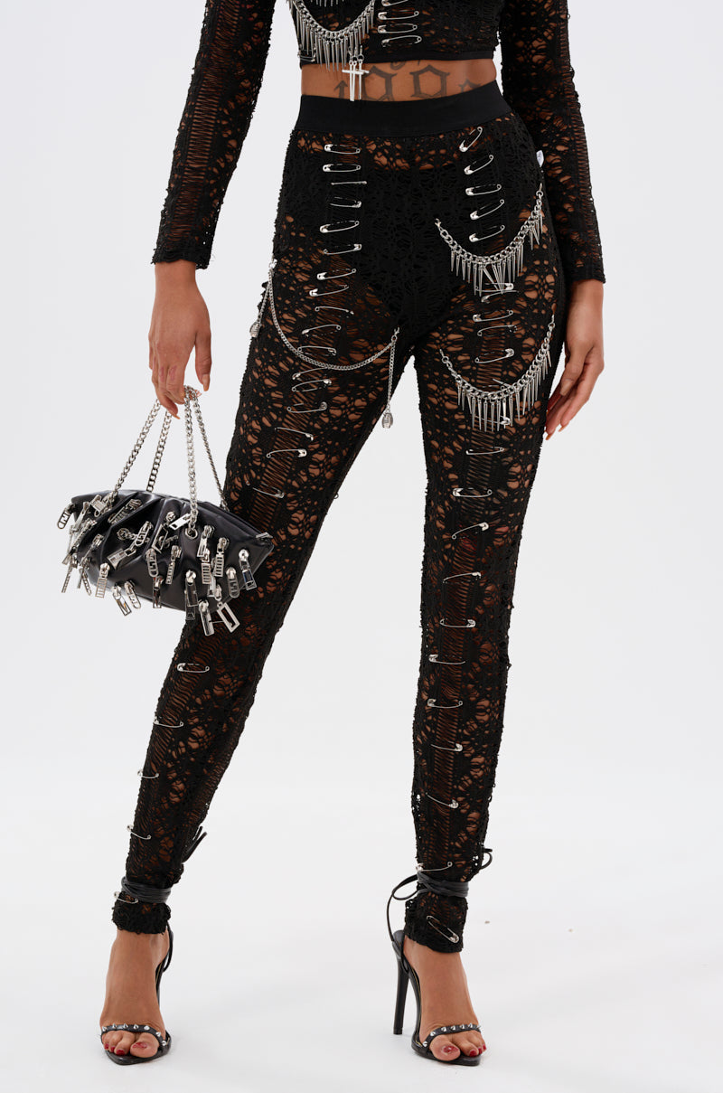 TRY ME LACE LEGGING