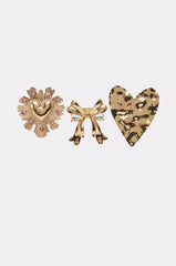 CROSS MY HEART RING SET