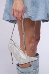 CINDY BLING SHOE PURSE