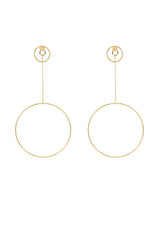 FULL CIRCLE MOMENT DANGLE EARRING