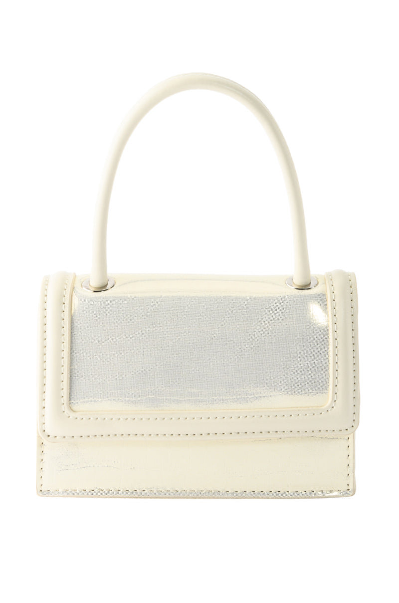 JADED TOP HANDLE MINI BAG