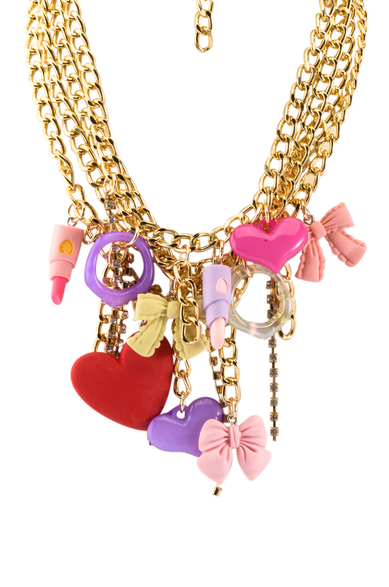 LUCKY AND CHARMED CHOKER