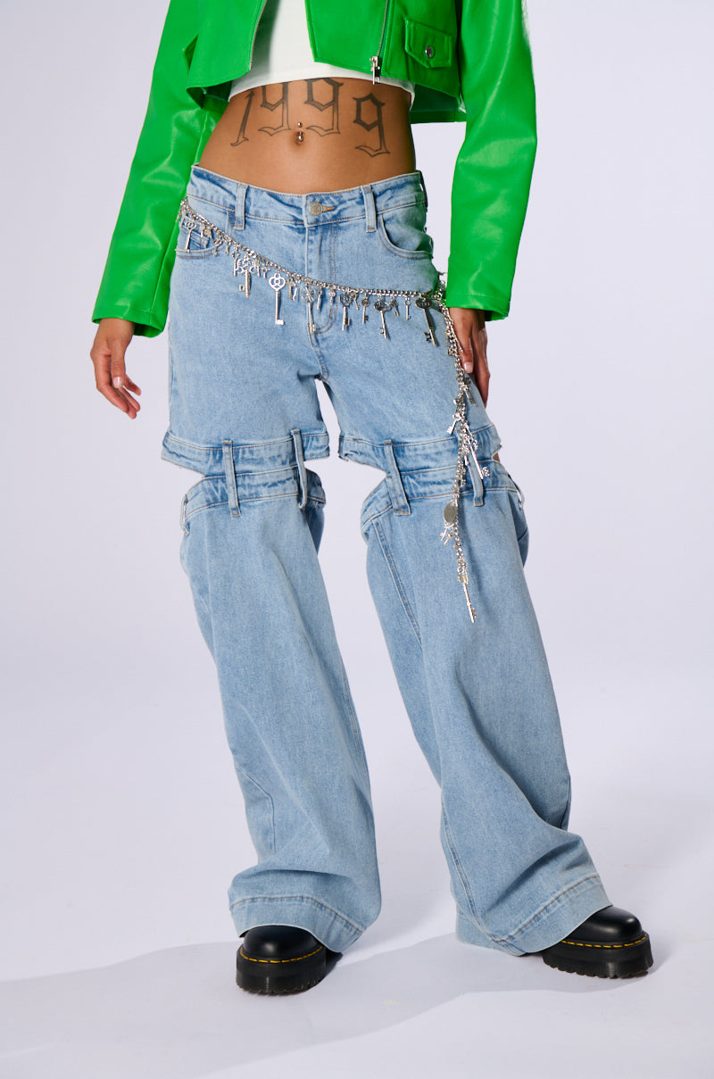 THE KEY TO MY HEART CHAIN BELT